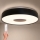 Brilagi - dimbare LED-plafondlamp JAMIS LED/48W/230V 3000-6500K Ø 39 cm zwart + afstandsbediening