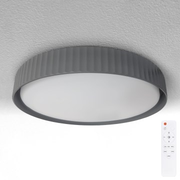 Brilagi - Dimbare LED-plafondlamp LUCIA LED/48W/230V 3000-6500K Ø 41 cm grijs + afstandsbediening