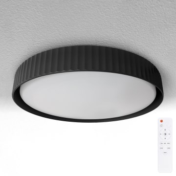 Brilagi - Dimbare LED-plafondlamp LUCIA LED/48W/230V 3000-6500K Ø 41 cm zwart + afstandsbediening