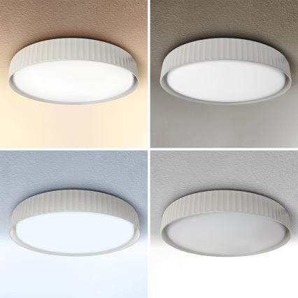 Brilagi - dimbare LED-plafondlamp LUCIA LED/48W/230V 3000-6500K Ø 41 cm wit + afstandsbediening