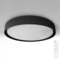 Brilagi - Dimbare LED-plafondlamp LUCIA LED/60W/230V 3000-6500K Ø 59 cm zwart + afstandsbediening