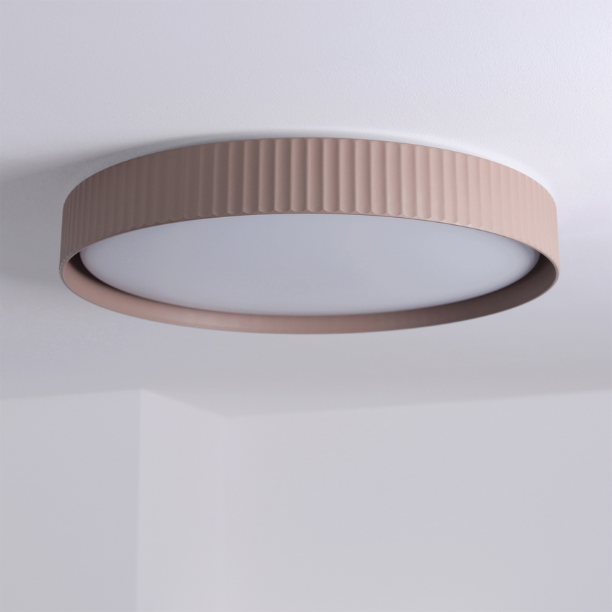 Brilagi - Dimbare LED-plafondlamp LUCIA LED/60W/230V 3000-6500K Ø 59 cm bruin + afstandsbediening