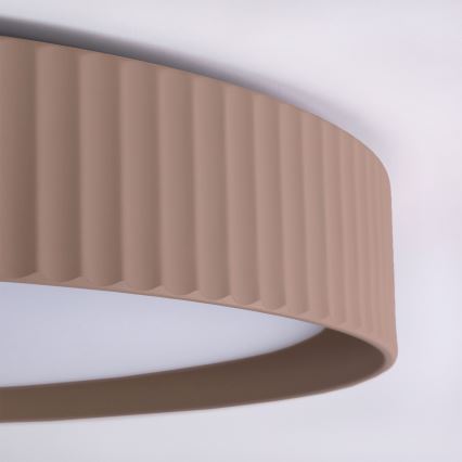 Brilagi - Dimbare LED-plafondlamp LUCIA LED/60W/230V 3000-6500K Ø 59 cm bruin + afstandsbediening