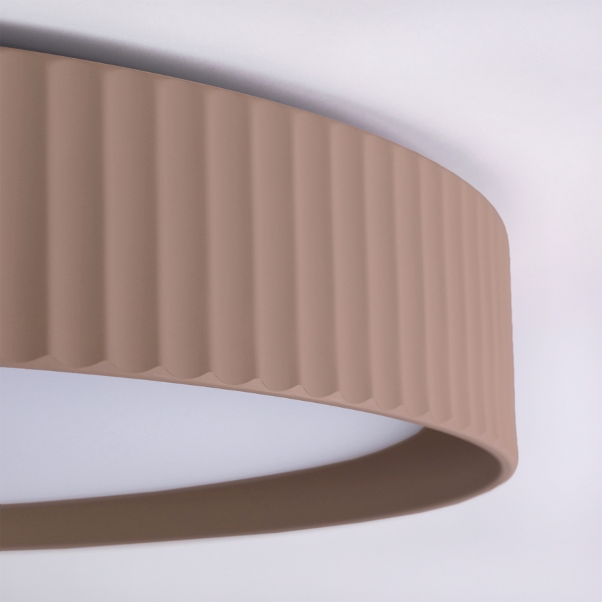 Brilagi - Dimbare LED-plafondlamp LUCIA LED/60W/230V 3000-6500K Ø 59 cm bruin + afstandsbediening