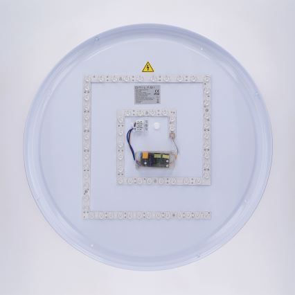 Brilagi - Dimbare LED-plafondlamp LUCIA LED/60W/230V 3000-6500K Ø 59 cm bruin + afstandsbediening