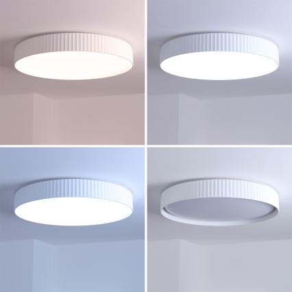 Brilagi - Dimbare LED-plafondlamp LUCIA LED/60W/230V 3000-6500K Ø 59 cm wit + afstandsbediening