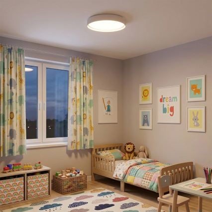 Brilagi - Dimbare LED-plafondlamp LUCIA LED/60W/230V 3000-6500K Ø 59 cm wit + afstandsbediening