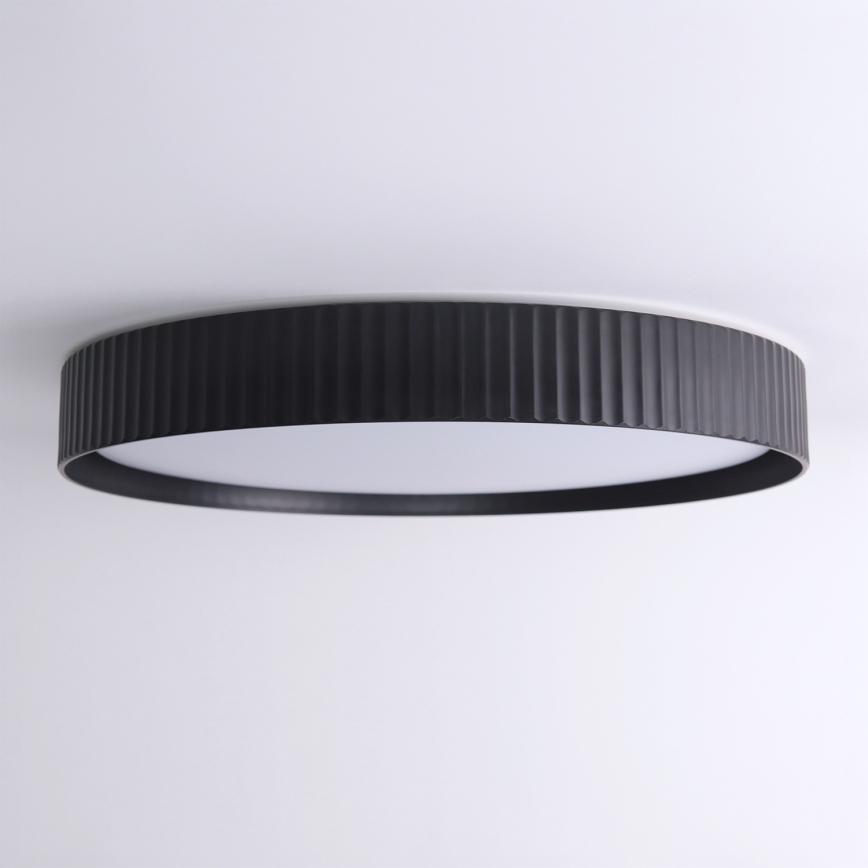 Brilagi - Dimbare LED-plafondlamp LUCIA LED/60W/230V 3000-6500K Ø 59 cm zwart + afstandsbediening