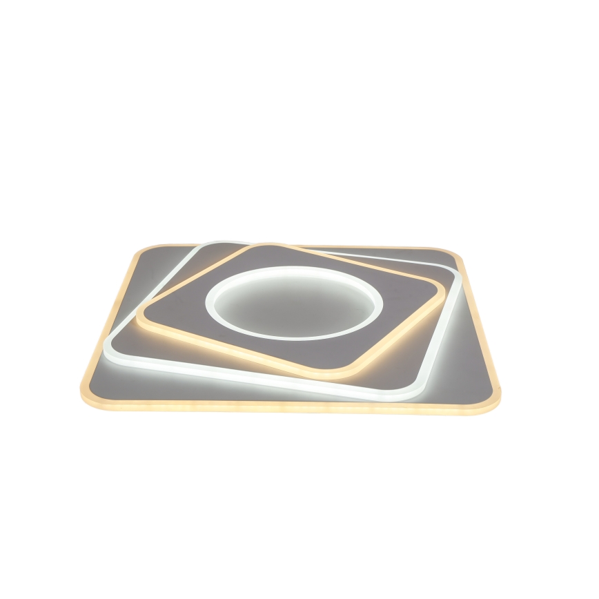 Brilagi - Dimbare LED Plafondlamp MODERN LED/100W/230V 2700-6500K 48x48 cm + afstandsbediening