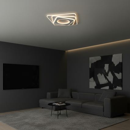 Brilagi - LED dimbare plafondlamp MODERN LED/100W/230V 3000-6000K 48x48 cm + afstandsbediening