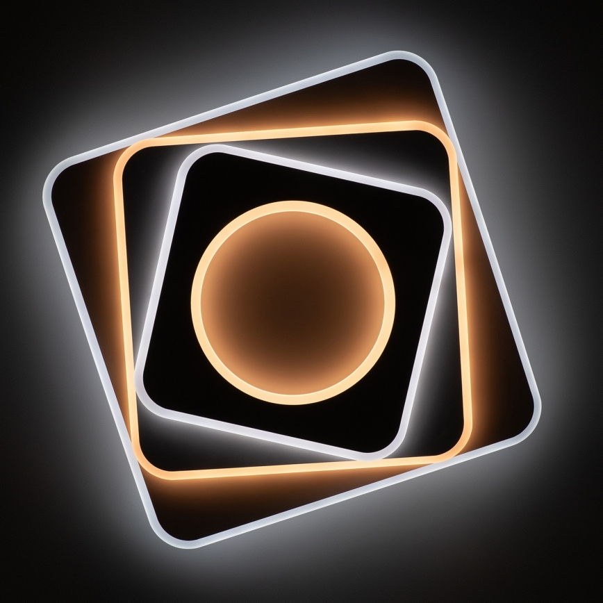 Brilagi - LED dimbare plafondlamp MODERN LED/100W/230V 3000-6000K 48x48 cm + afstandsbediening