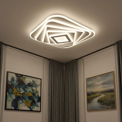 Brilagi - Dimbare LED-plafonnière MODERN LED/210W/230V 3000-6000K 55x55 cm + afstandsbediening
