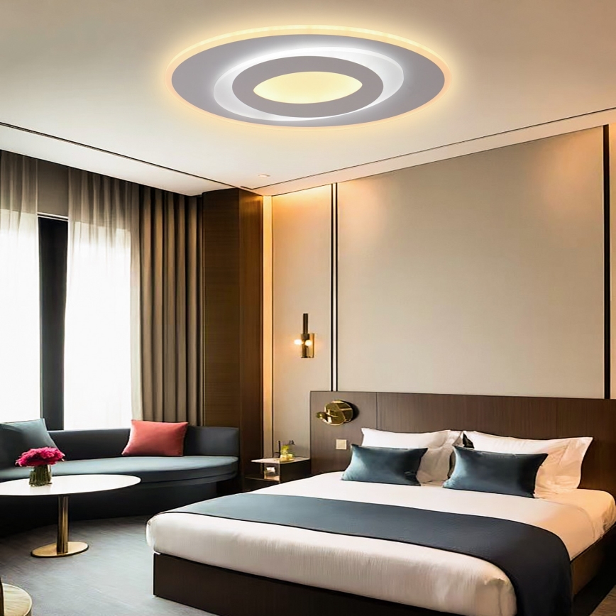 Brilagi - Dimbare LED Plafondlamp MODERN LED/45W/230V 2700-6500K + afstandsbediening