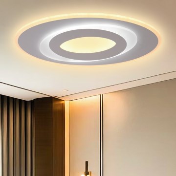 Brilagi - Dimbare LED Plafondlamp MODERN LED/45W/230V 2700-6500K + afstandsbediening