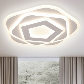 Brilagi - Dimbare LED Plafondlamp MODERN LED/64W/230V 2700-6500K diameter 40 cm + afstandsbediening