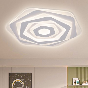 Brilagi - Dimbare LED Plafondlamp MODERN LED/85W/230V 2700-6500K diameter 53 cm + afstandsbediening