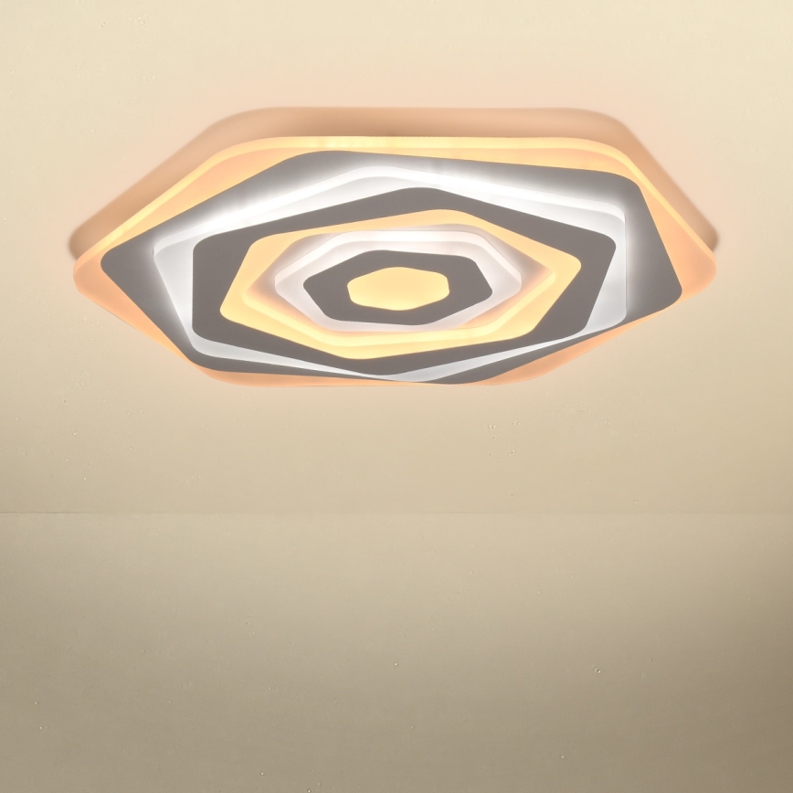 Brilagi - Dimbare LED Plafondlamp MODERN LED/85W/230V 2700-6500K diameter 53 cm + afstandsbediening