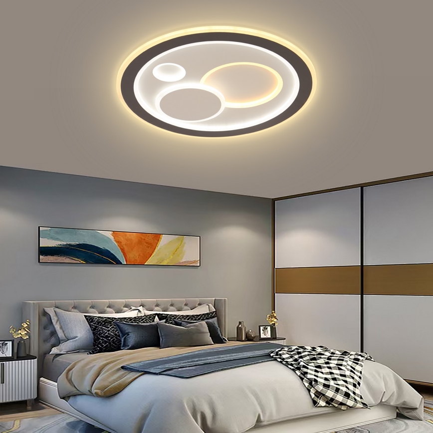Brilagi - Dimbare LED Plafondlamp MODERN LED/89W/230V 2700-6500K diameter 47 cm + afstandsbediening