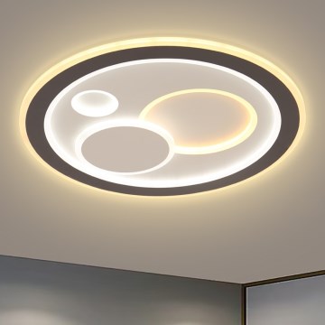 Brilagi - Dimbare LED Plafondlamp MODERN LED/89W/230V 2700-6500K diameter 47 cm + afstandsbediening