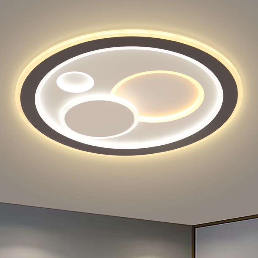 Brilagi - Dimbare LED Plafondlamp MODERN LED/89W/230V 2700-6500K diameter 47 cm + afstandsbediening