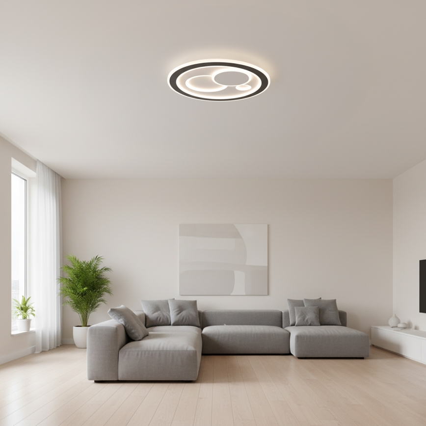 Brilagi - Dimbare LED-plafondlamp MODERN LED/89W/230V 3000-6000K Ø 47 cm + afstandsbediening