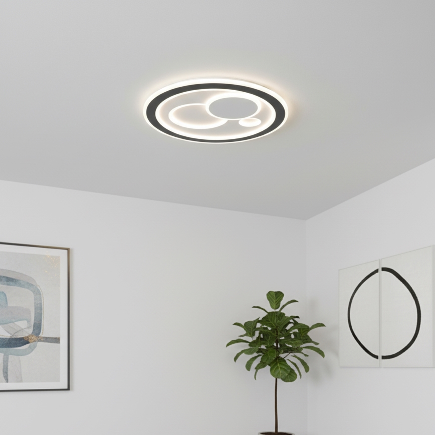 Brilagi - Dimbare LED-plafondlamp MODERN LED/89W/230V 3000-6000K Ø 47 cm + afstandsbediening