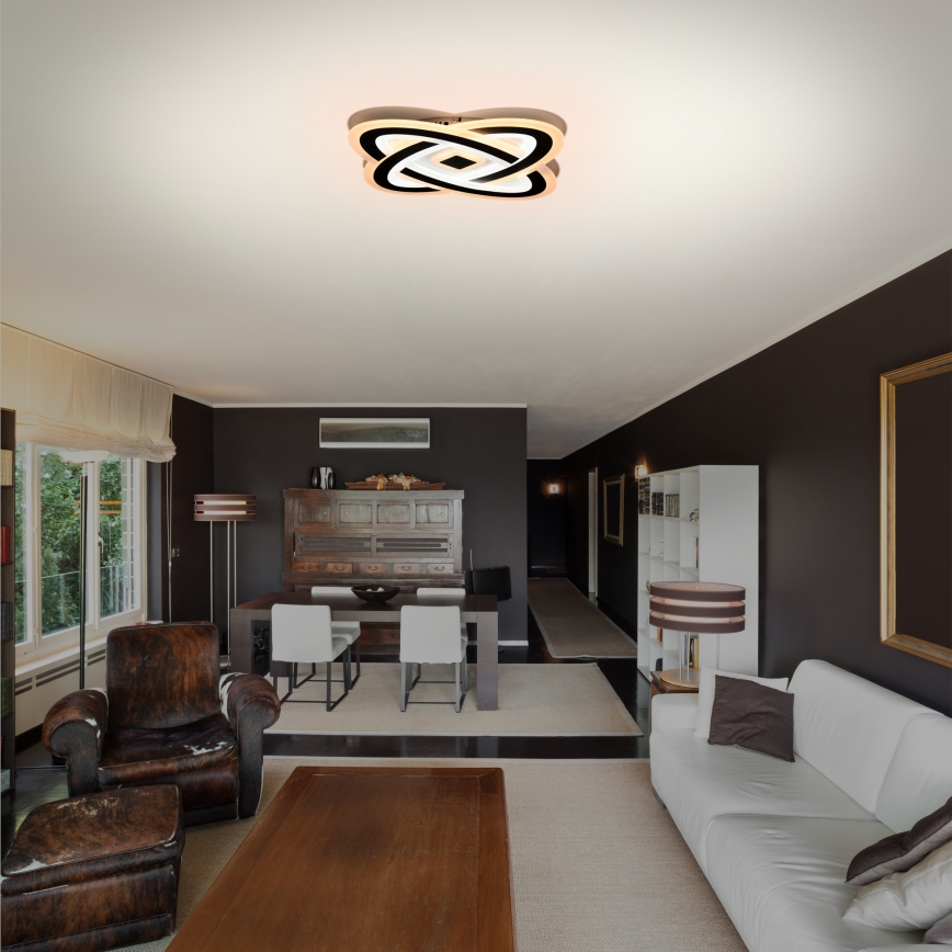 Brilagi - Dimbare LED-plafondlamp MODERN LED/90W/230V 3000-6000K 48x48 cm + afstandsbediening