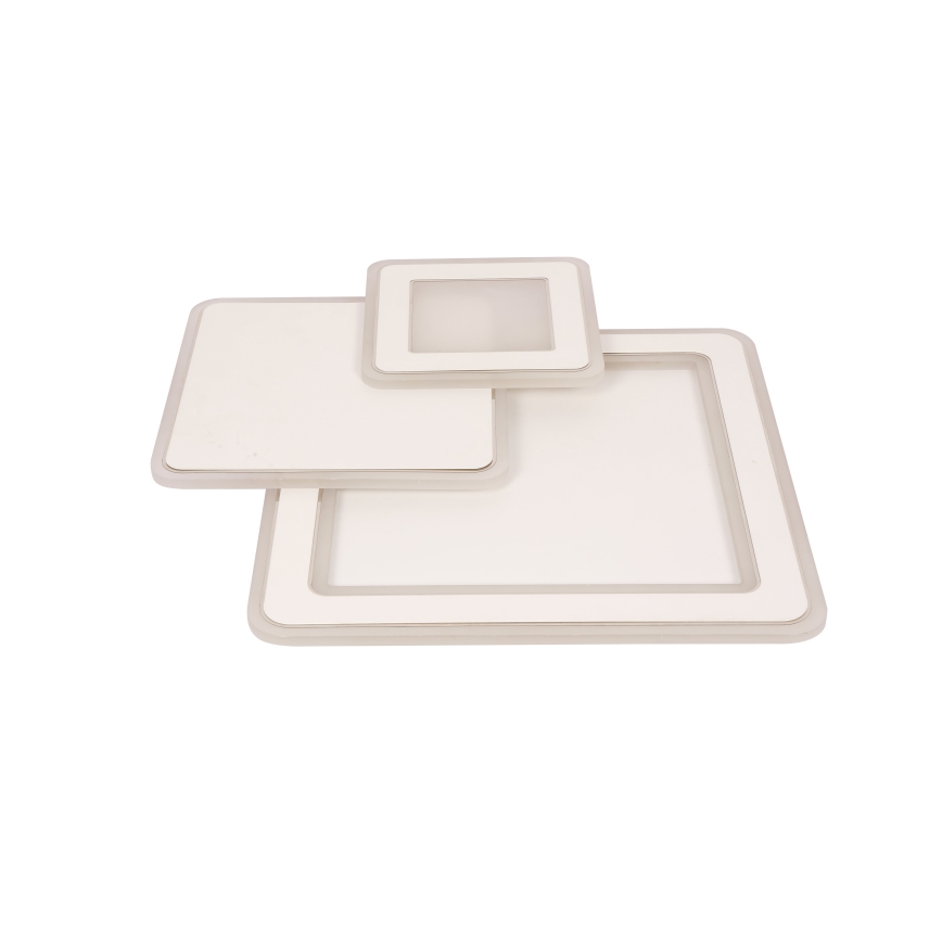Brilagi - Dimbare LED Plafondlamp MODERN LED/93W/230V 2700-6500K 48,5x48,5 cm + afstandsbediening