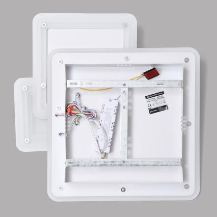 Brilagi - Dimbare LED Plafondlamp MODERN LED/93W/230V 2700-6500K 48,5x48,5 cm + afstandsbediening