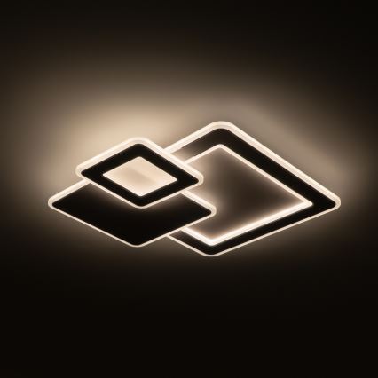 Brilagi - Dimbare LED plafondlamp MODERN LED/93W/230V 3000-6000K 48,5x48,5 cm + afstandsbediening