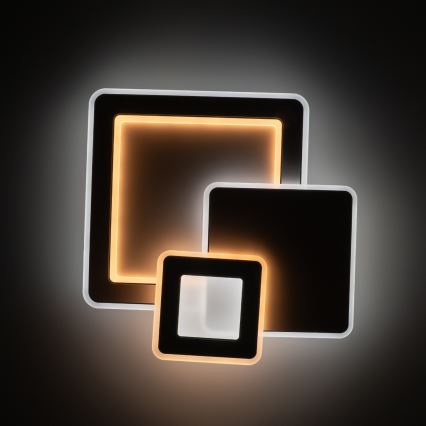 Brilagi - Dimbare LED plafondlamp MODERN LED/93W/230V 3000-6000K 48,5x48,5 cm + afstandsbediening