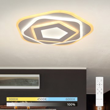 BRILAGI - Dimbare LED-plafondlamp MODERN MINI LED/53W/230V 3000-6000K Ø 30 cm + afstandsbediening