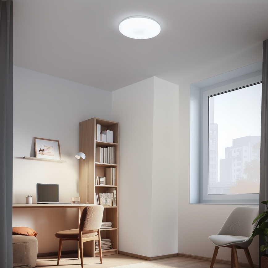 Brilagi - Dimbare LED plafondlamp OPAL LED/24W/230V  3000/4000/6500K + afstandsbediening