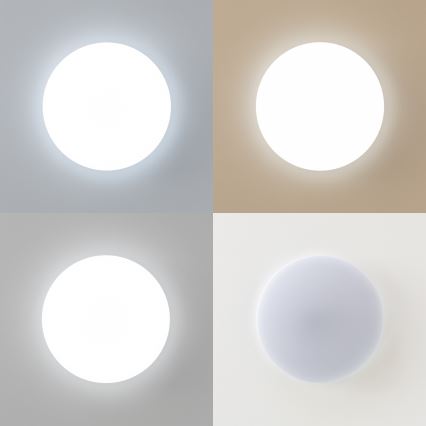 Brilagi - Dimbare LED plafondlamp OPAL LED/24W/230V  3000/4000/6500K + afstandsbediening