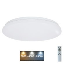 Brilagi - Dimbare LED plafondlamp OPAL LED/24W/230V  3000/4000/6500K + afstandsbediening