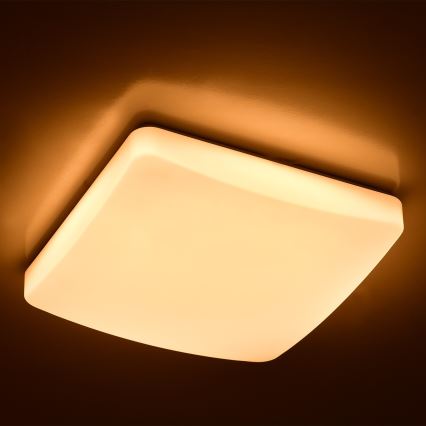 Brilagi - Dimbare LED plafondlamp OPAL LED/24W/230V 37,5x37,5 cm 3000/4000/6500K + afstandsbediening