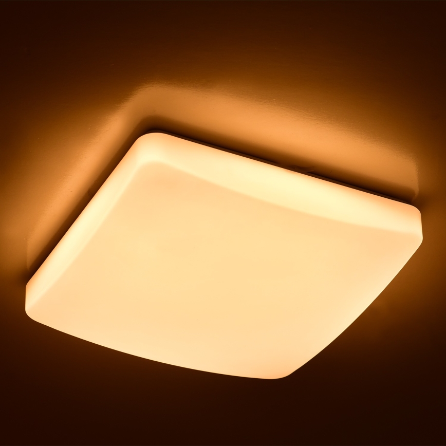 Brilagi - Dimbare LED plafondlamp OPAL LED/24W/230V 37,5x37,5 cm 3000/4000/6500K + afstandsbediening