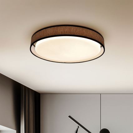 Brilagi - LED dimbare plafondlamp PILAR LED/48W/230V 3000-6500K Ø 43 cm + afstandsbediening