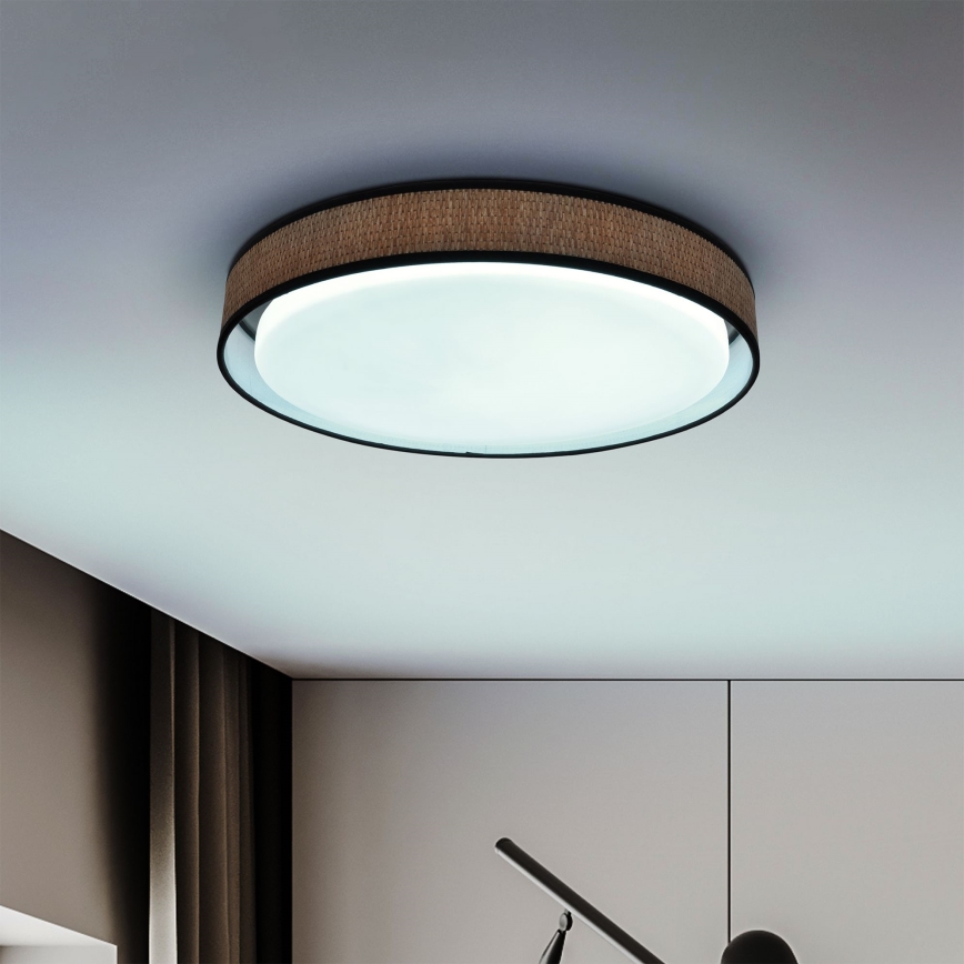 Brilagi - LED dimbare plafondlamp PILAR LED/48W/230V 3000-6500K Ø 43 cm + afstandsbediening