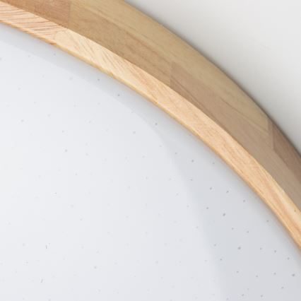 Brilagi - LED-dimbare plafondlamp PINE LED/24W/230V Ø 42 cm 3000-6500K + afstandsbediening