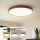Brilagi - dimbare LED-plafondlamp POOL LED/60W/230V 3000-6000K Ø 60 cm bordeaux + met afstandsbediening