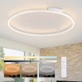 Brilagi - Dimbare LED-plafondlamp PORTOFINO LED/85W/230V 3000–6000K Ø 120 cm wit + afstandsbediening