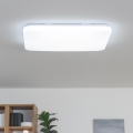 Brilagi - dimbare LED-plafondlamp SHINE LED/24W/230V Ø 60 cm 3000/4000/6500K crème + afstandsbediening