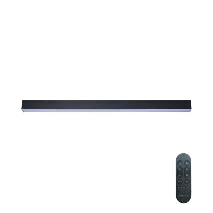 Brilagi - LED dimbare plafondlamp SLEEKLINE SMART LED/40W/230V 3000-6000K Wi-Fi Tuya zwart + afstandsbediening