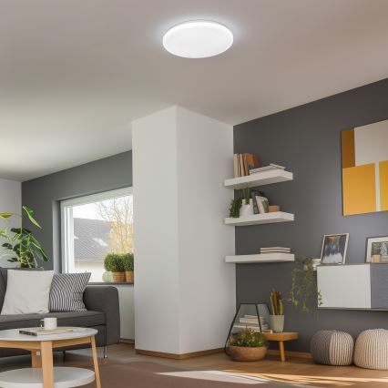 Brilagi - LED dimbare plafondlamp SMART STARS LED/36W/230V Ø 48 cm 3000-6000K Wi-Fi Tuya Beacon + afstandsbediening