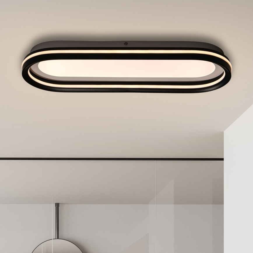 Brilagi - Dimbare LED-plafondlamp TRIVARO LED/85W/230V 3000-6000K 20x60 cm + afstandsbediening