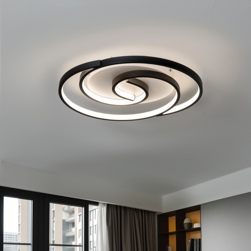 Brilagi - Dimbare LED plafondlamp VELO LED/52W/230V 3000/4000/6000K + afstandsbediening
