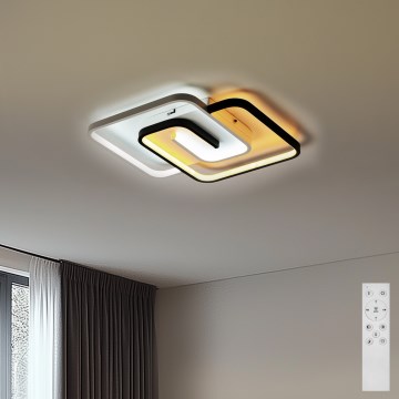 Brilagi - Dimbare LED-plafondlamp VELO XL LED/98W/230V 3000-6500K 61x61 cm + afstandsbediening