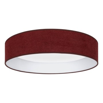 Brilagi - Dimbare LED-plafondlamp VELVET SMART VARI LED/24W/230V 3000-6500K Ø 45 cm wijnrood + afstandsbediening