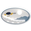 BRILAGI - Dimbare LED-plafondlamp voor kinderen ASTRO LED/43W/230V 3000-6000K Ø 49 cm + afstandsbediening